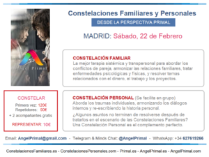 Read more about the article Madrid: Taller de Constelaciones Familiares de Marzo 2025